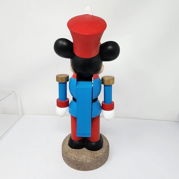 Disney Mickey Mouse 13" Wood and Resin Nutcracker Soldier Figurine - Picture 5 of 10